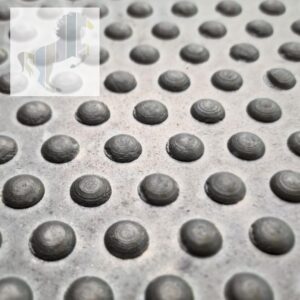 close up shot of the top side of the 22mm Epsom stable mat